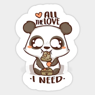 All The Love Sticker